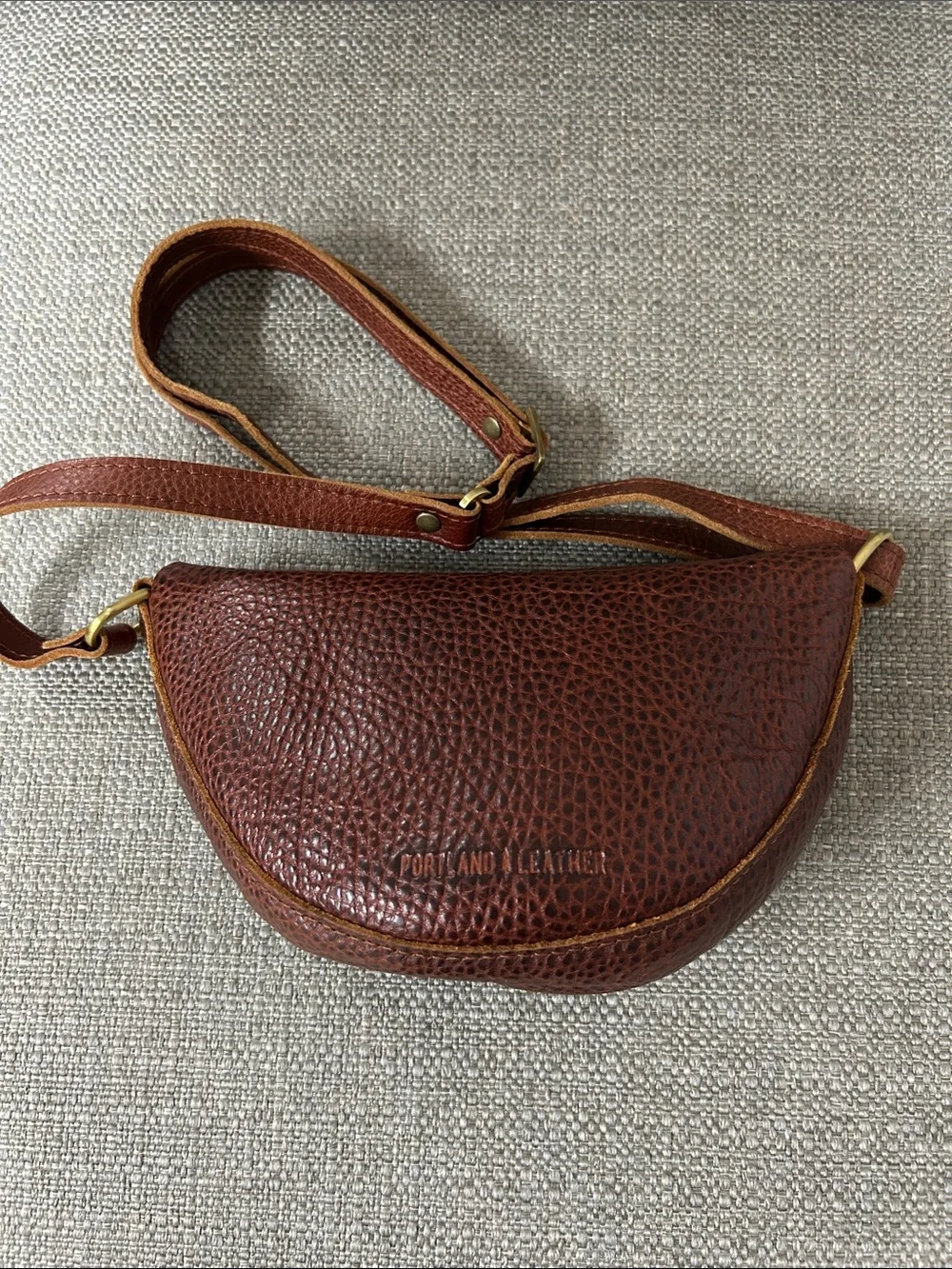 Portland Leather Small Nutmeg Koala - Picture 2 of 5